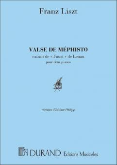 Valse De Mephisto Extrait De Faust De Lenau Pour 2 