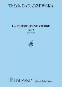 La Priere D'une Vierge pour Piano 