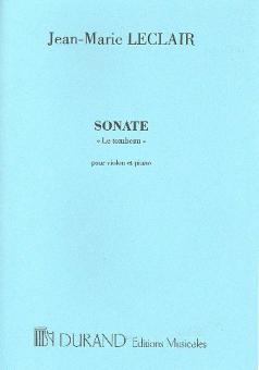 sonate 'le Tombeau' pour Violon et Piano 