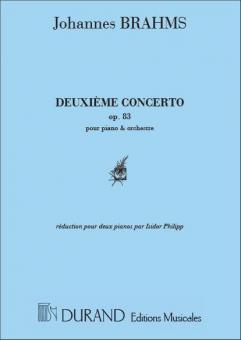 Concerto Nr.2 Op. 83 Piano et 2 Piano pour L'orches 