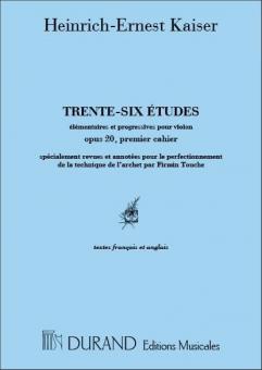 36 Etudes Vol. 1 