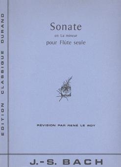 Sonate in f-Moll BWV 1013 Flute Seule 