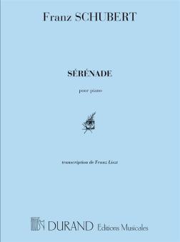 Serenade, Transcription pour Piano Par Franz Liszt 