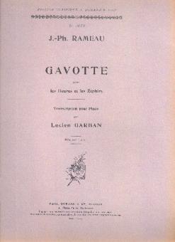 Gavotte Heures & Zephirs 