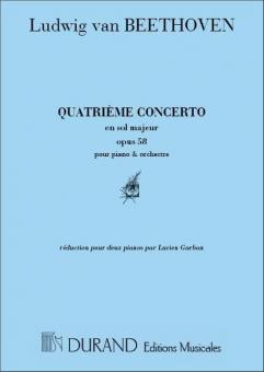 Quatrieme Concerto En Sol Majeur, op. 58 pour Pi 
