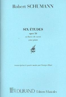 6 Studien in kanonischer Form op. 56 