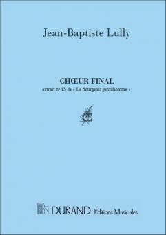 Choeur Final Du Bourgeois 