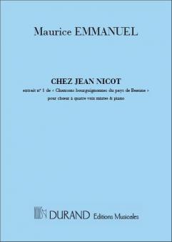 Chez Jean Nicot Choeur 