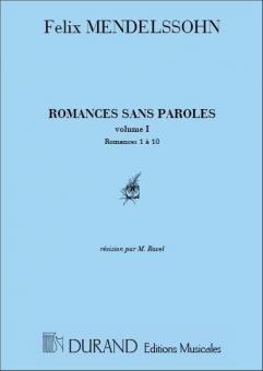 Romances Sans Paroles V1 Piano (1 A 10) (Revision Ra 