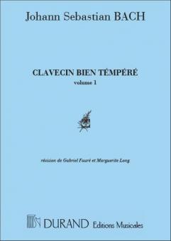 Clavecin Bien Tempere Vol. 1 Piano 