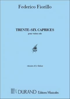 36 Caprices Violon 