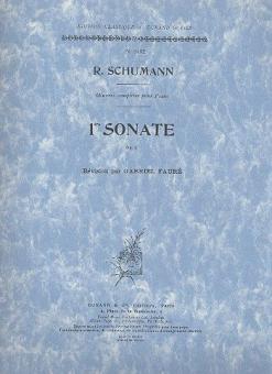 Sonate Nr.1 Op. 11 Piano 