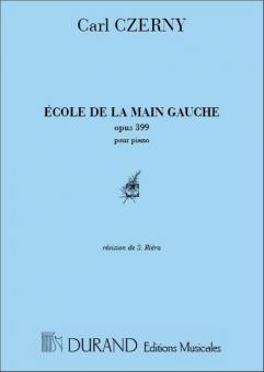 Ecole Main Gauche Op. 399 Piano 