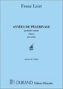 Annees De Pelerinage 1 Annee Suisse Piano (S.rie 
