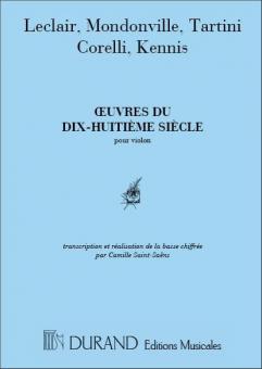 Oeuvres Du 18 Siecle 