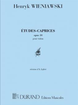 Etudes-caprices Op. 10 Violon Seul 