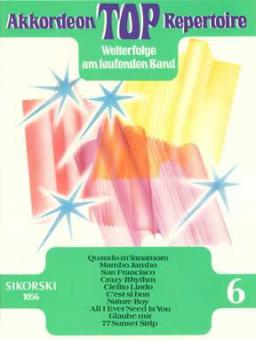 Akkordeon Top Repertoire Heft 6 
