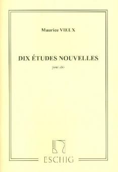 10 Nouvelles Etudes Alto 