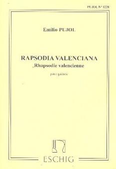 Rapsodie Valenciana, Pour Guitare Collection Pujol 