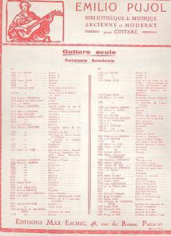 Pujol Etude N 2 Pujol 1201 Guitare 