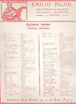 Pujol Etude N 3 Pujol 1202 Guitare 