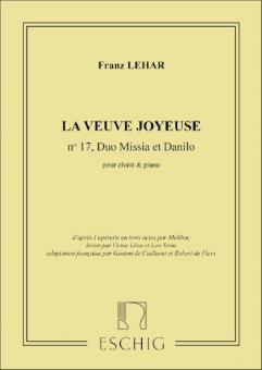 Veuve Joyeuse N 17 Duo/Piano (Heure Exquise 
