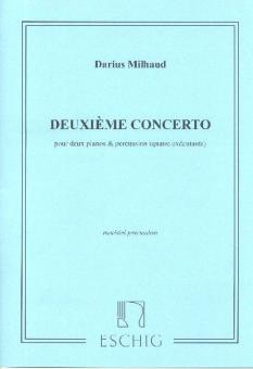 Deuxieme Concerto, pour Deux Pianos & Percussion Op.394 