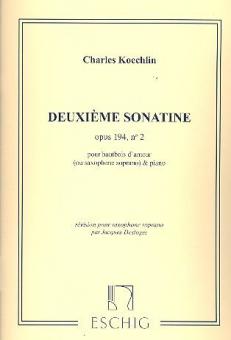 Sonatine Nr. 2 Saxo Soliste (Desloges 