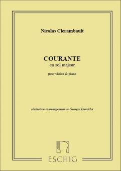 Courante Violon/Piano 