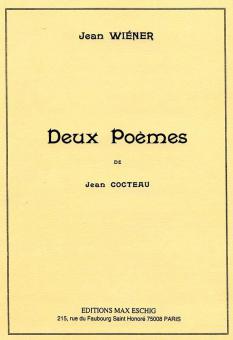 2 Poèmes de Jean Cocteau 