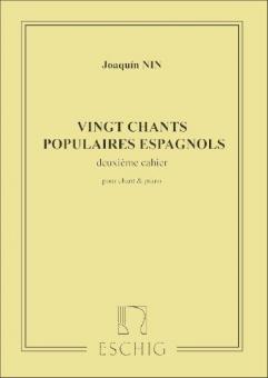 20 Chants Populaires Espagnoles Vol. 2 