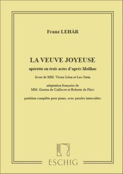 Veuve Joyeuse Valses Piano 