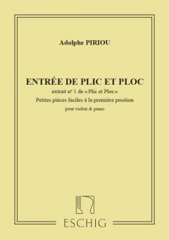 Plic et Ploc N 1 (Entree/Pieces Faciles) 