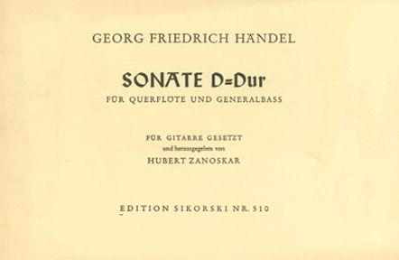 Sonate D-Dur 