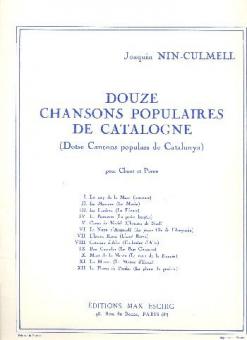 Douze Chansons Populaires de Catalogne 1 