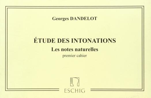 Etude des Intonations Vol. 1 
