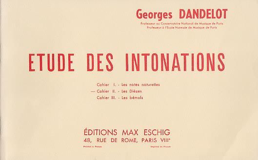 Etude des Intonations Vol. 2 