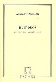 Huit Duos, pour Deux Violons A La Premiere Position 