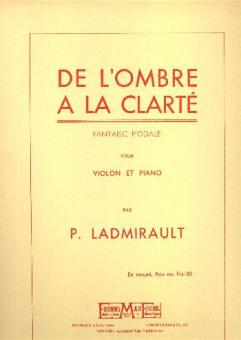 De L'Ombre a la Clarté Fantaisie Modale 