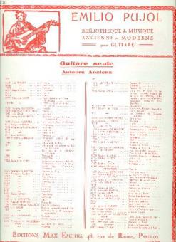 Guerau Folias Pujol 1030 Guitare 