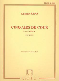 Sanz 5 Airs.Cour Em Pujol 1048 Guitare 