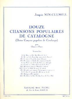Douze Chansons Populaires de Catalogne 2 