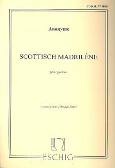 Scottisch Madrilene, Pour Guitare, Transcription D' 