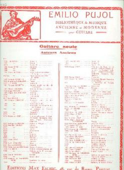 Bach Pedal Exer. Pujol 2005 Guitare 