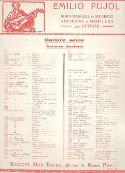 Pujol Cap I Cua Pujol 1248 Guitare 