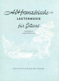 Alte europäische Lautenmusik für Gitarre Heft 2 