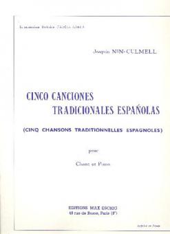 Cinco Canciones Tradicionales Espanolas 