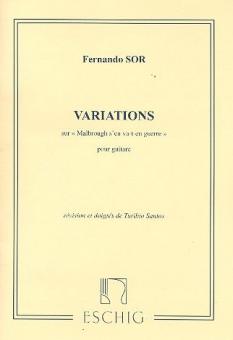 Variationen über Malbrough s'en va-t-en guerre 