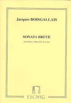 Sonata Breve 2 Violoncelles/Piano 