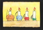 Postkarte Advent 